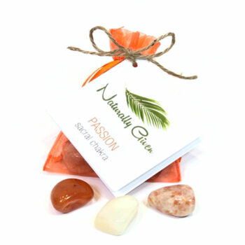 Passion, Sacral Chakra Crystal Pouch
