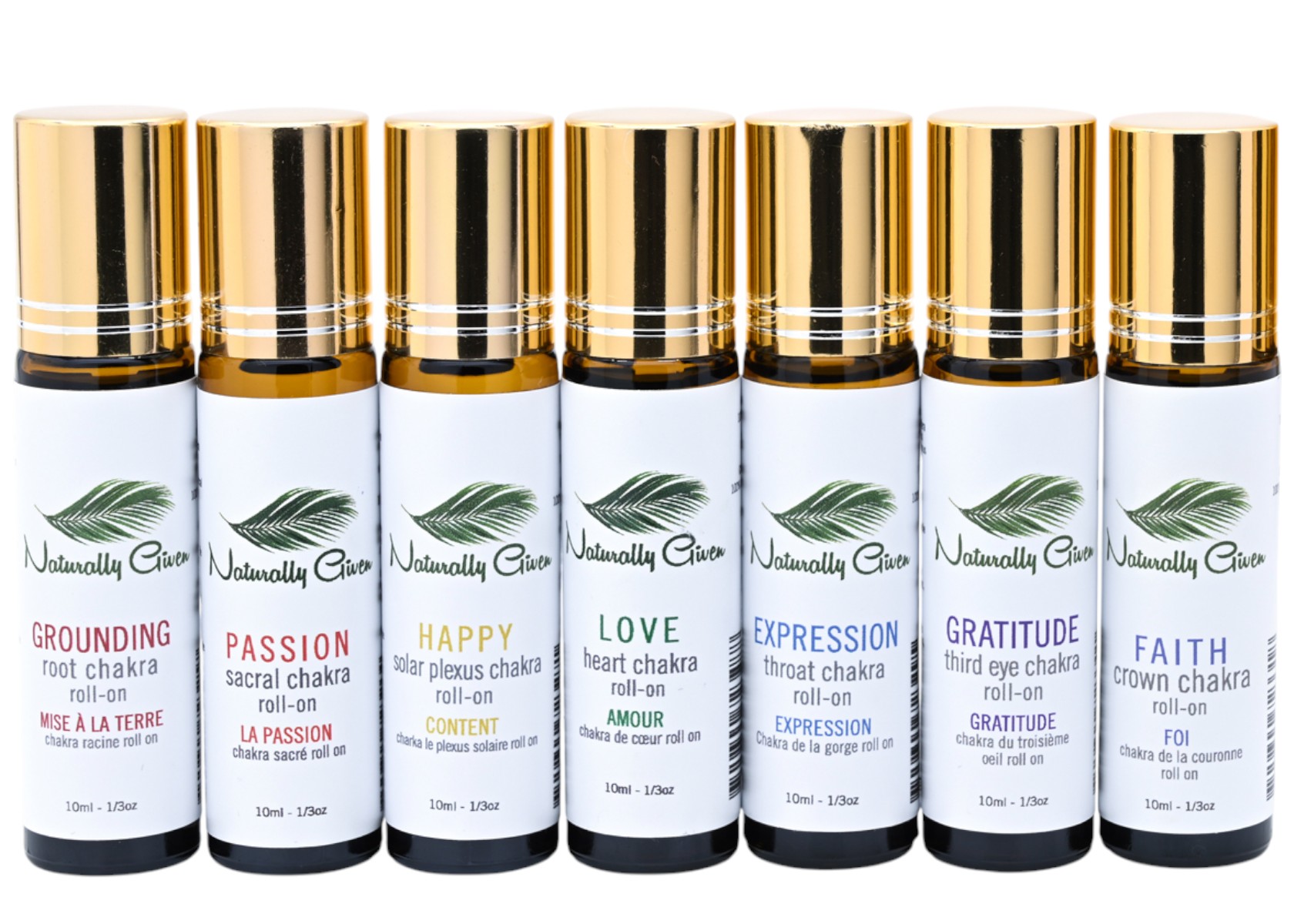 Aromatherapy Chakra Roll-on Set