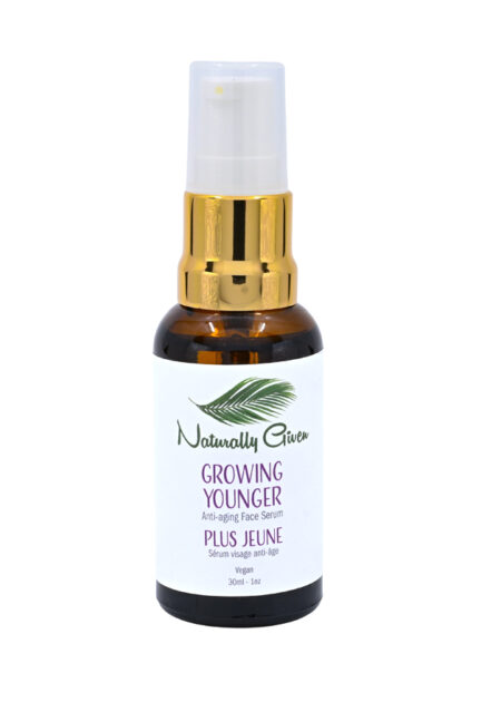 Growing younger anti aging.