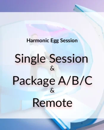 Harmonic Egg Session and packages, remote.