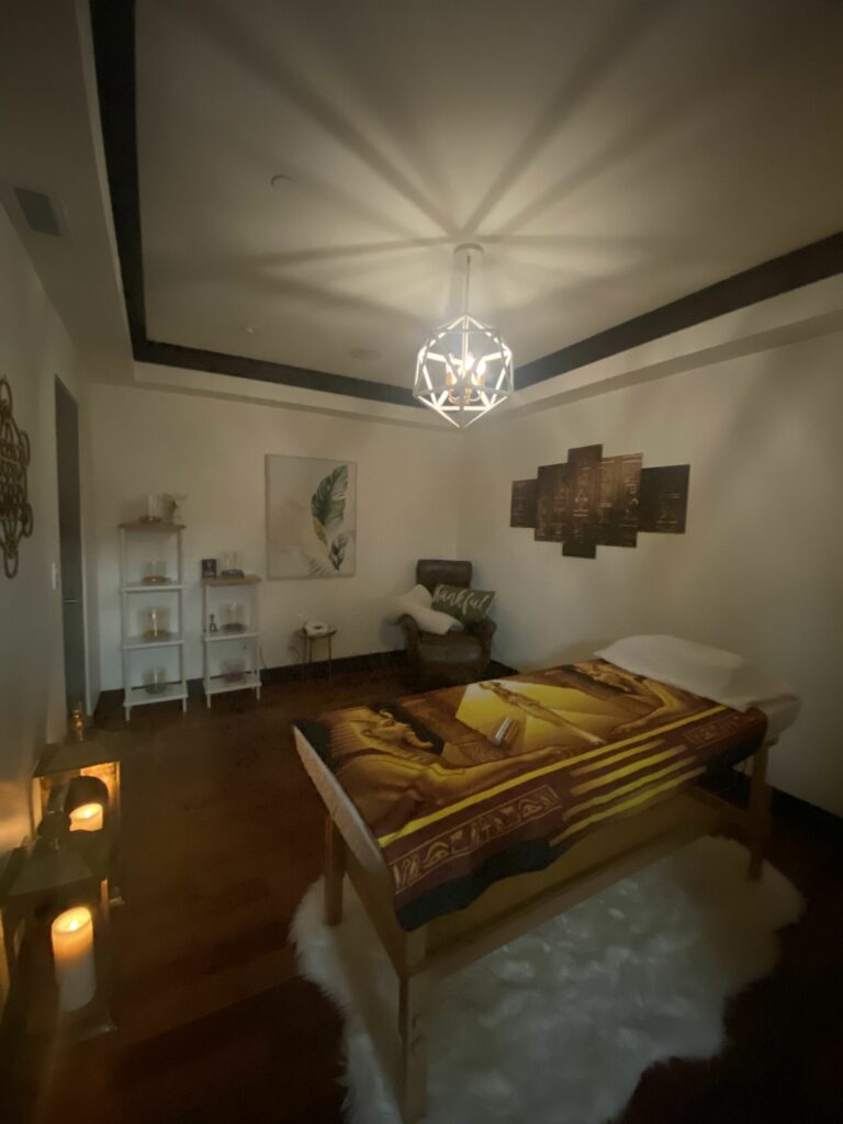 Ancient Egyptian Reiki Healing room