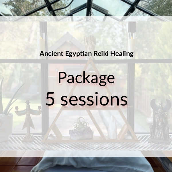 Naturally Given- Ancient Egyptian Reiki Healing package 5 sessions
