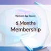 Harmonic Egg - 6 months membership